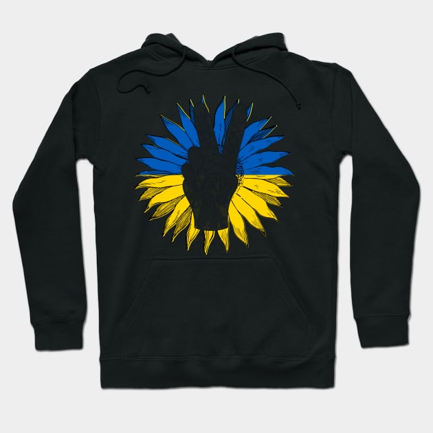 Peace for Ukraine Hoodie by Fashionlinestor